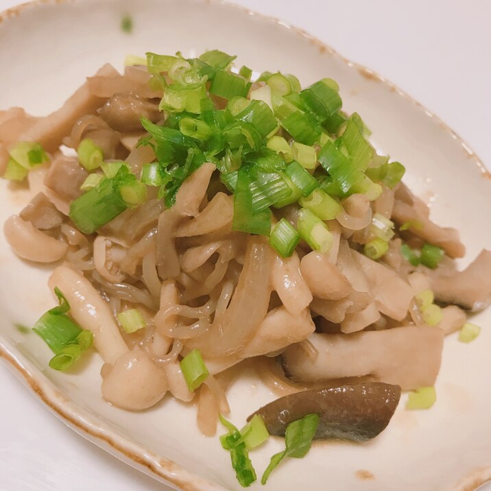 【糖質制限&グルテンフリー】きのこバター醤油パスタ